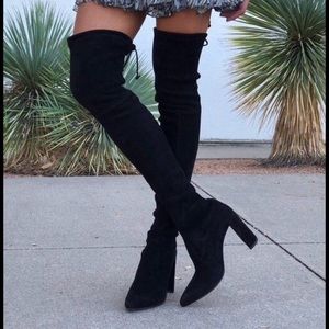 Stuart Weitzman over the knee boots